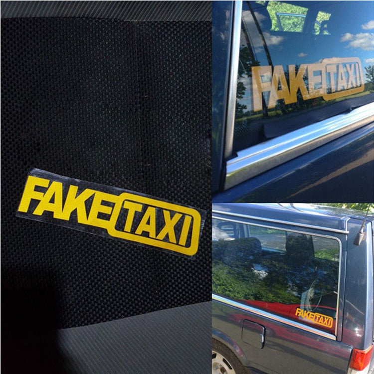 Fake taxi drift car
