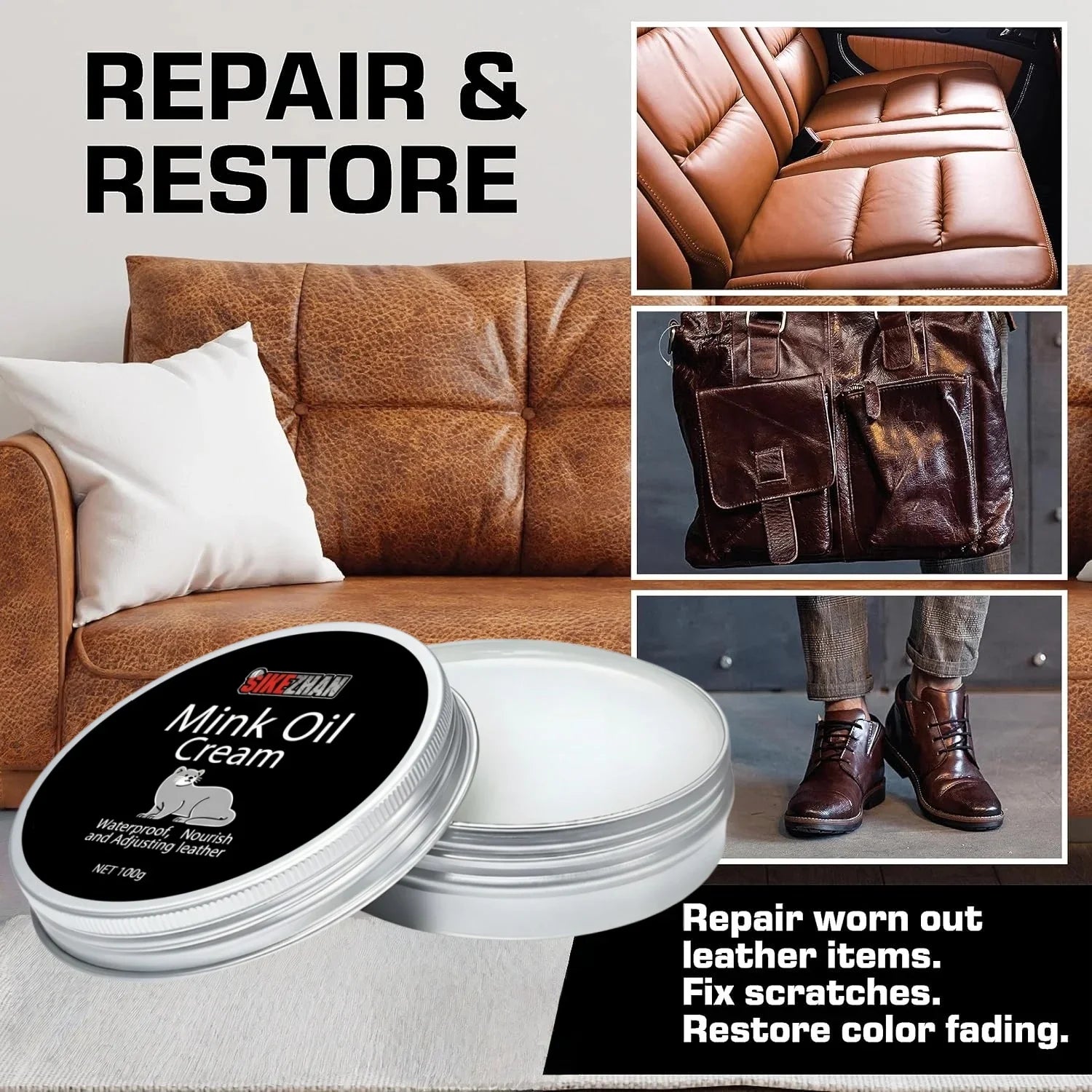 Professional Leather Care Balm