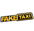 Black fake taxi drift sign decal