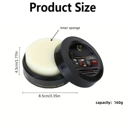Car Interior Wax &amp; Leather Care Paste