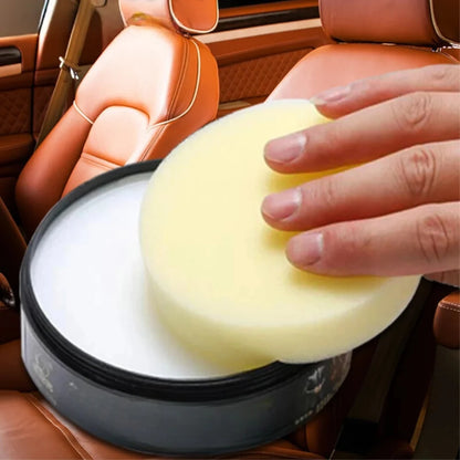 Car Interior Wax &amp; Leather Care Paste