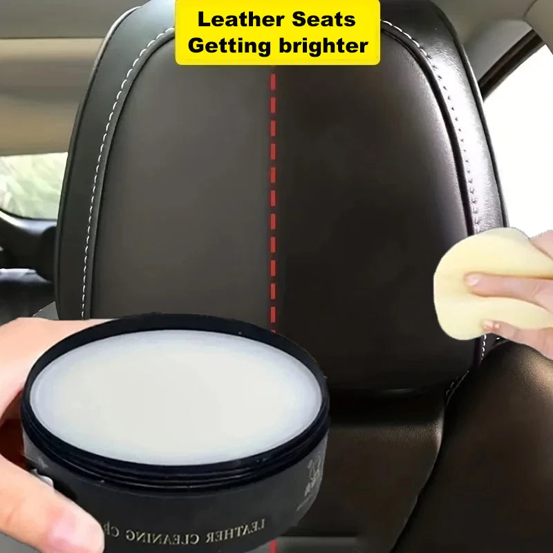 Car Interior Wax &amp; Leather Care Paste
