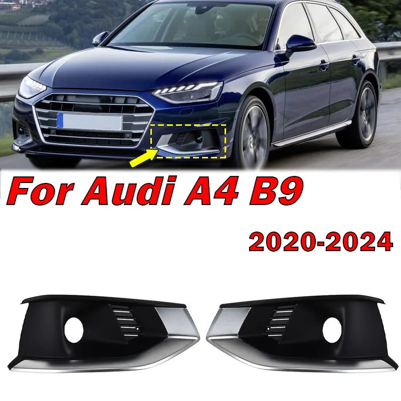 Audi A4 B9 Fog Light Grille Covers