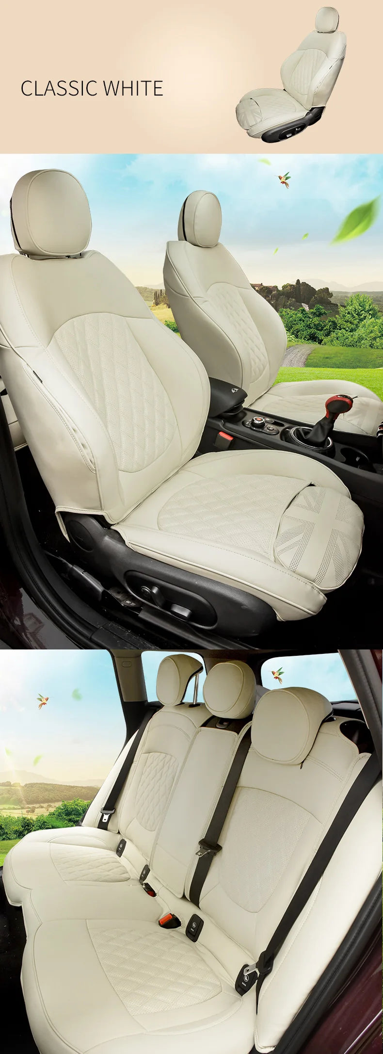 MINI Cooper Leather Seat Covers