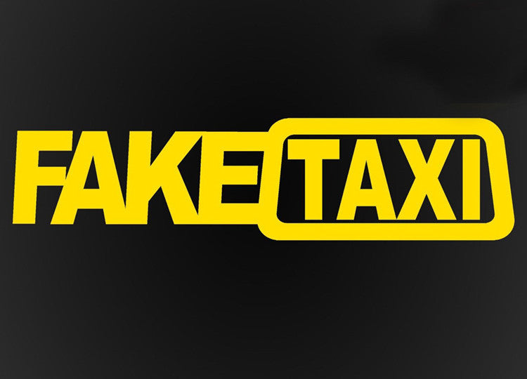 Fake taxi drifting stickers for car